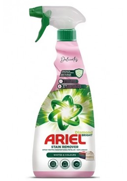 Спрей плямовивідник Ariel White & Color Delicat, 750 мл